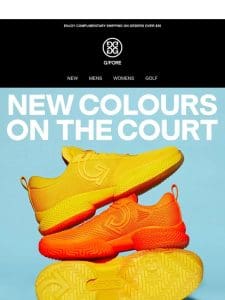 NEW COLOURS In The Qrt1 Court Shoe!