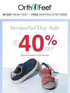 NOW: Memorial Day Sale