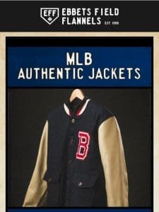 New Authentic Jacket are HERE!
