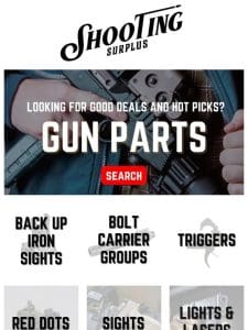 New Deals: Check Out the Latest Gun Part Deals