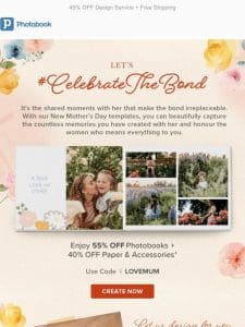 New Drop: Mother’s Day Photobooks ?