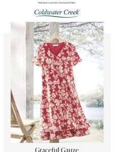 New Gauze Dresses: Floral Edition