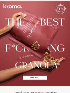 New! Meet Super Granola!