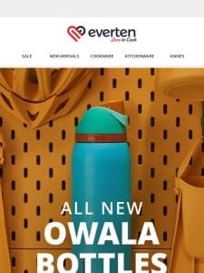 New Owala Water Bottles Now Available