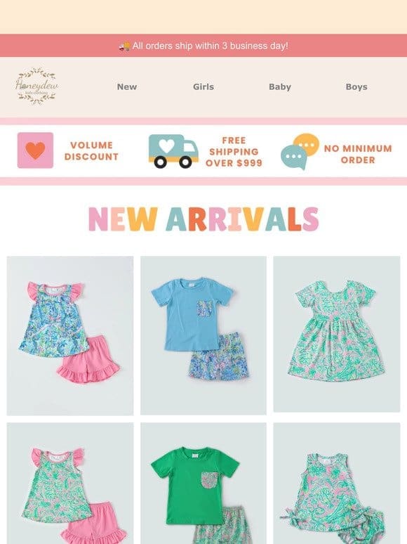 New Summer Floral Collection Just In!