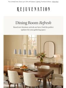 New dining designs just for you