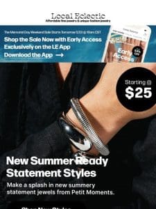 New ☀️ Summer Ready Styles