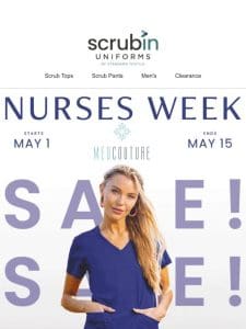 Nurses Week Sale! Enjoy Sitewide Savings!