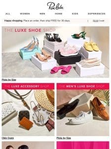 OUR   LUXE   SHOE   SHOP