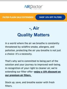 Offer alert: Your filter deal expires in hours