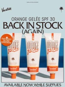 Orange Gelée is BACK! (AGAIN)