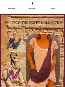 Order a Half Sash in Egypt Collection colors before they sell out!