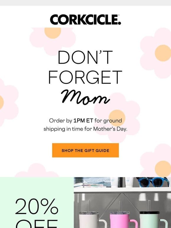 Order by 1PM ET For Delivery In Time For Mother’s Day!