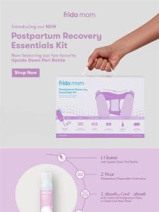 Our Postpartum Essentials Kit has a NEW special guest