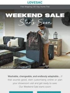 Our WEEKEND SALE is About to Drop!!!