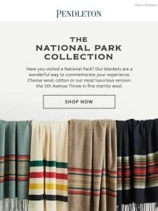 Our most luxurious National Park Blanket