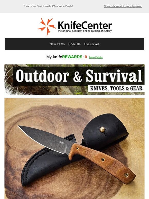 Outdoor/Survival Essentials!