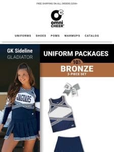 Package Your Uniform and Save up to 20%