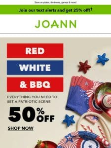 Patriotic Party Supplies ❤️  50% off!