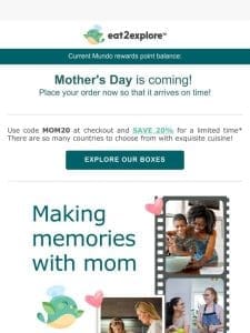Place your Mother’s Day order!
