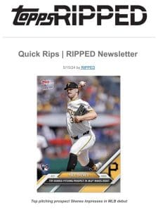 Quick Rips | RIPPED Newsletter