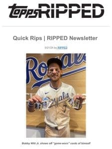 Quick Rips | RIPPED Newsletter