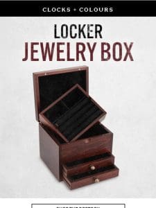 RESTOCKED – The Locker Jewelry Box