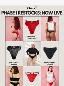 Red Hot Restocks!