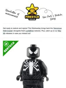 Restock Wednesday Rundown: Venomous Wall-Crawler， Leyile Brick Parts