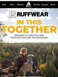 Ruffwear | So your Dog can be an Adventurer too!