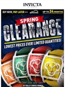 SPRING CLEARANCE 90% OFF❗️ Everything MUST GO!!!