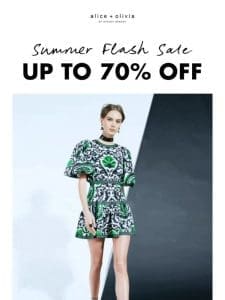 SUMMER FLASH SALE!! Up To 70% Off!!​