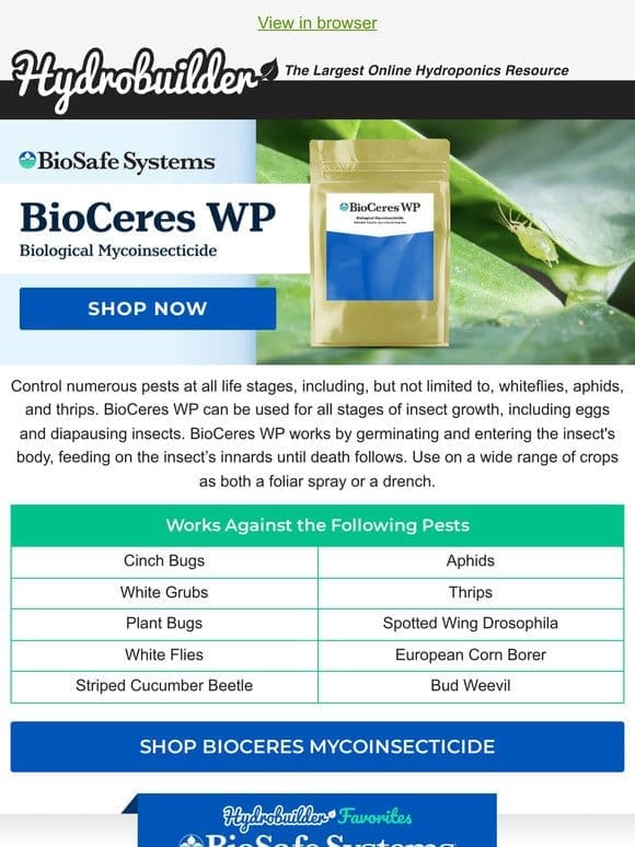 Safeguard Your Crops with BioCeres