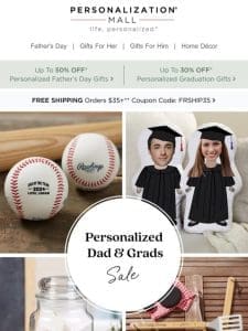 Save 50% On Gifts For Dads & Grads