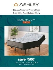 Save $500 on Select Adjustable Mattress Sets – Limited Time!