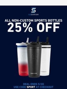 Save BIG on Sport Bottles!