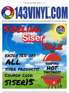 Save Big with Sizzling Siser Sale! ☀️