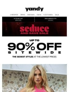 Say Goodbye to High Prices   It’s 90% Off SITEWIDE