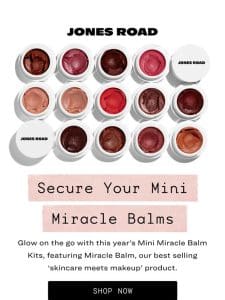 Secure Your Mini Miracle Balms