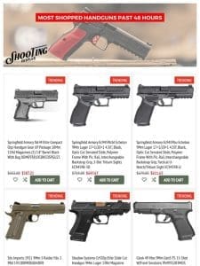 See What’s Leading the Pack in Handgun Sales!