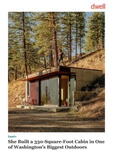 She Built a 330-Square-Foot Cabin in One of Washington’s Biggest Outdoors Destinations