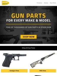 Shop Gun Parts for Every Make and Model