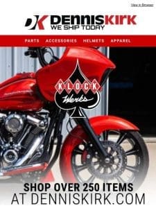 Shop Klock Werks Now For Every Part A Harley Could Need!