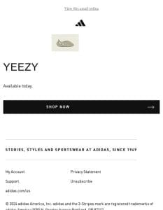 Shop YEEZY now