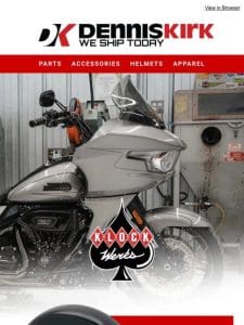 Shop over over 400 Klock Werks Parts in Stock!???