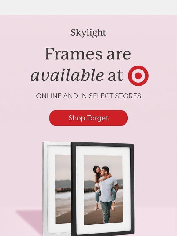 Skylight Frames are back at Target in time for Mother’s Day