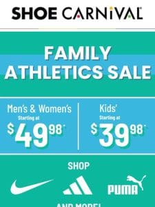 Sneakers from $39.98 – Don’t Miss out! ?