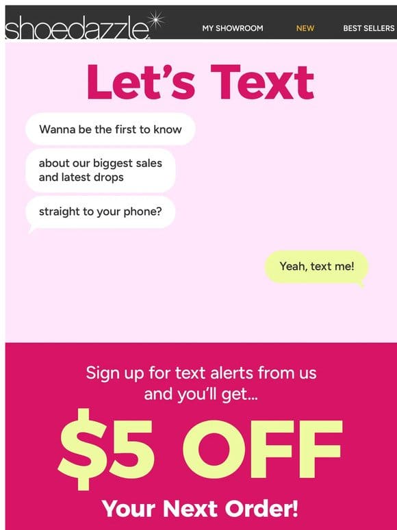 So， How Does $5 Off Sound?