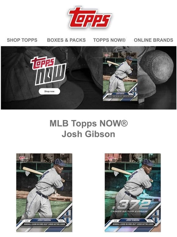 Special MLB Topps NOW® drop!
