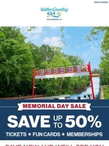 Spend Your Holiday Weekend at Water Country USA